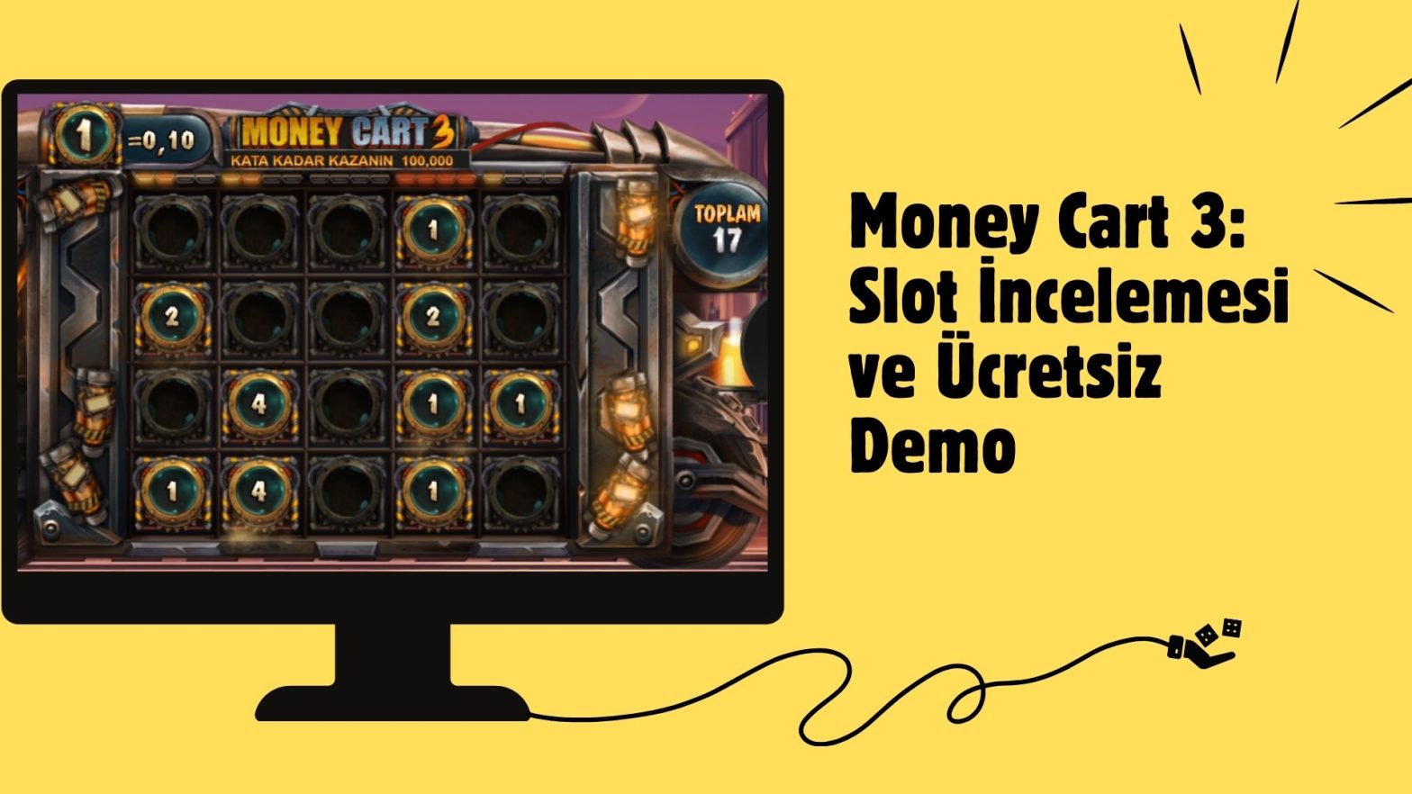 Money Cart 3 Slot incelemesi ve Ücretsiz Demo